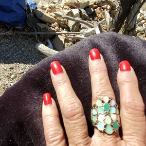 Brand new enamel ring